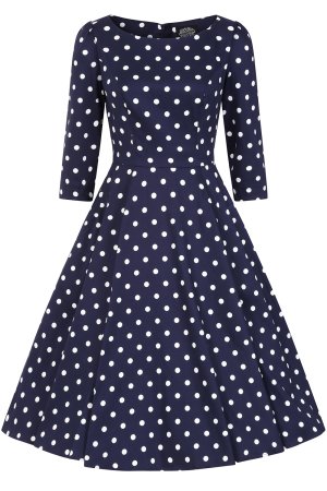Blakely Polka Dot Swing Dress